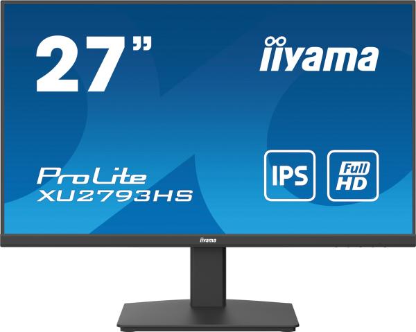 iiyama ProLite/ XU2793HS-B5/ 27"/ IPS/ FHD/ 75Hz/ 4ms/ Black/ 3R