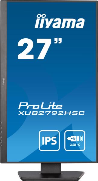 iiyama ProLite/ XUB2792HSC-B5/ 27"/ IPS/ FHD/ 75Hz/ 4ms/ Black/ 3R 