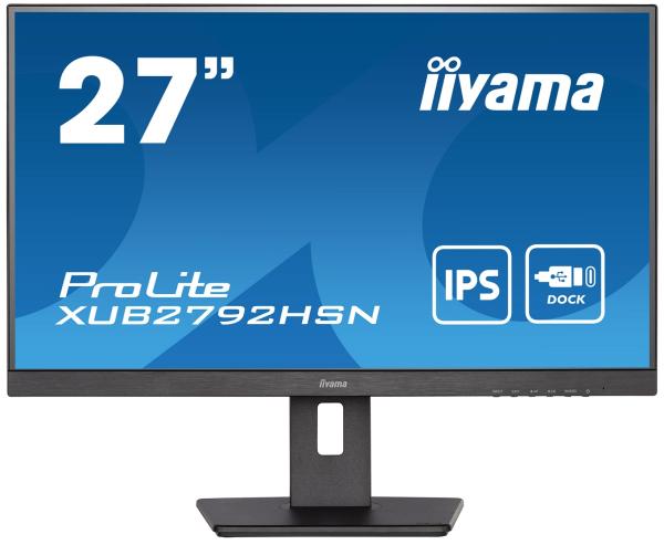 iiyama ProLite/ XUB2792HSN-B5/ 27"/ IPS/ FHD/ 75Hz/ 4ms/ Black/ 3R