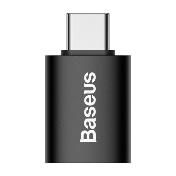 Baseus ZJJQ000001 Ingenuity Mini OTG Adaptér z USB-A na USB-C Black 