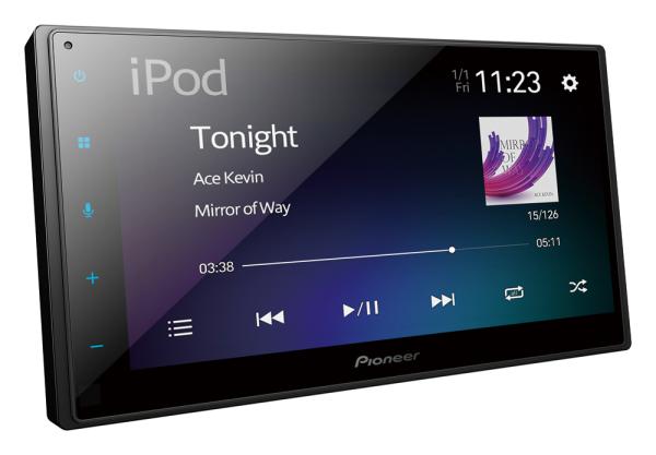 Pioneer SPH-DA160DAB autorádio 2DIN, 6, 8" LCD, DAB+, CarPlay, Android Auto, Bluetooth