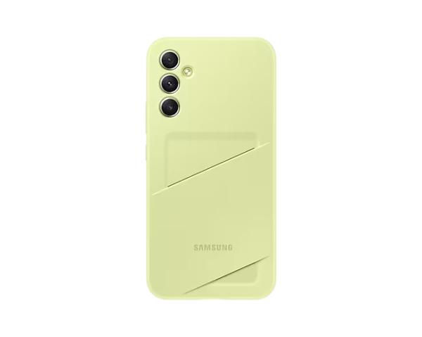 Samsung Zadný kryt s vreckom na kartu pre Samsung Galaxy A34 Lime