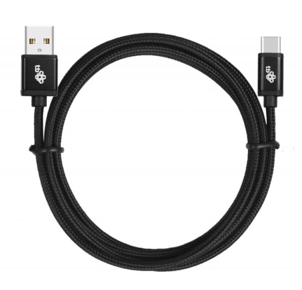 TB Touch USB - USB C kábel, 1, 5 m, čierny 