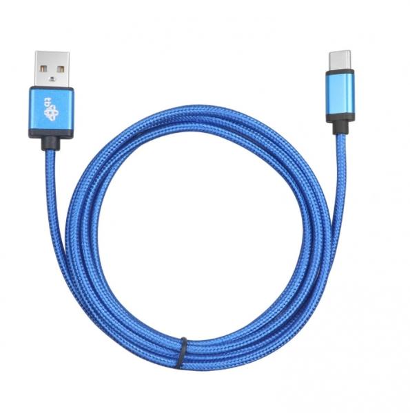 TB Touch USB - USB C kábel, 1, 5 m, modrý 