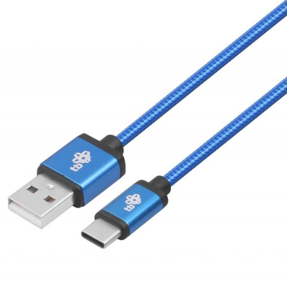 TB Touch USB - USB C kábel, 1, 5 m, modrý