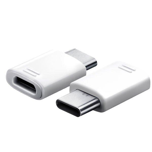 Samsung Type-C/ microUSB Adapter White (Bulk)