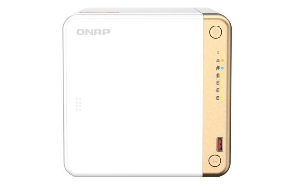 QNAP TS-462-4G (2core 2, 9GHz, 4GB RAM, 4x SATA, 2x M.2 NVMe, 1x PCIe, 1x HDMI 4K, 1x 2, 5GbE, 4x USB)