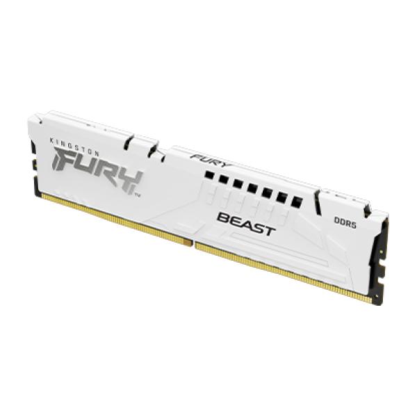 Kingston FURY Beast EXPO/ DDR5/ 16GB/ 5200MHz/ CL36/ 1x16GB/ White 