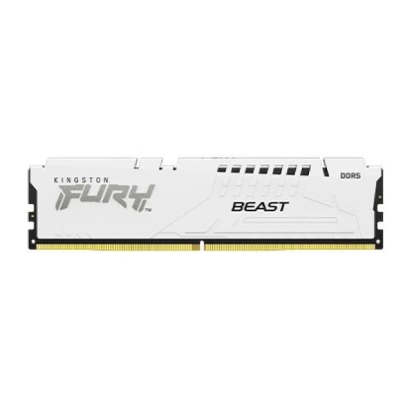 Kingston FURY Beast EXPO/ DDR5/ 16GB/ 5200MHz/ CL36/ 1x16GB/ White
