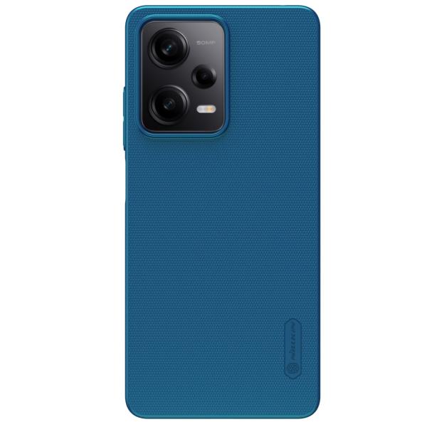 Nillkin Super Frosted Zadní Kryt pro Xiaomi Redmi Note 12 Pro 5G/ Poco X5 Pro 5G Peacock Blue