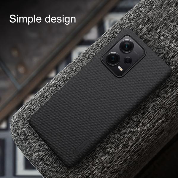 Nillkin Super Frosted Zadný Kryt pre Xiaomi Redmi Note 12 Pro+ 5G Black 