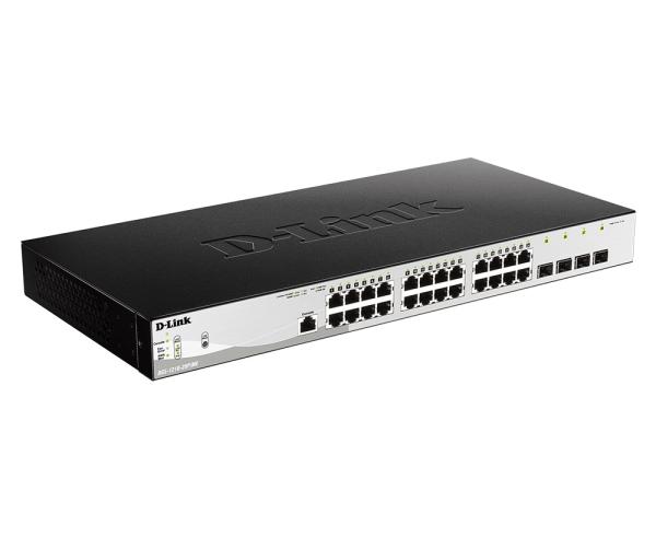 D-Link DGS-1210-28P/ ME/ E 24x 1G PoE + 4x 1G SFP Metro Ethernet Managed Switch 