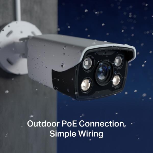 VIGI C340 (2.8mm) 4MP Outdoor Full-Color Network Camera 