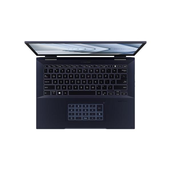 ASUS ExpertBook B7 Flip/ B7402FVA/ i7-1360P/ 14"/ 2560x1600/ T/ 32GB/ 1TB SSD/ UHD/ W11P/ Black/ 3R 