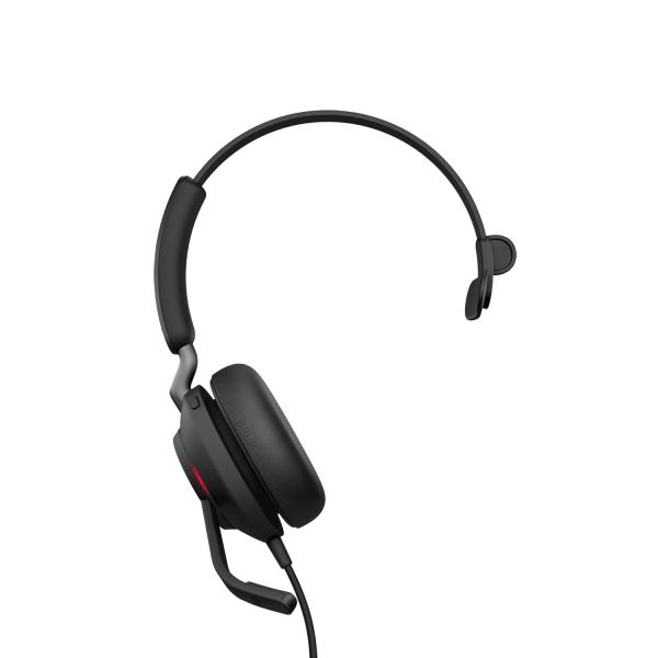 Jabra Evolve2 40 SE/ Mono/ USB-C/ Drôt/ Čierna 