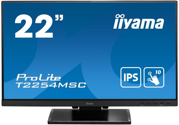 22" LCD iiyama T2254MSC-B1AG: IPS, FHD, P-CAP, HDMI