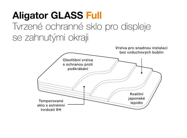 Aligator tvrzené sklo GLASS FULL Xiaomi 13 Pro 