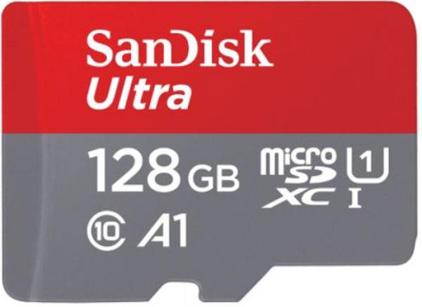 SanDisk Ultra/ micro SDXC/ 128GB/ UHS-I U1 / Class 10/ + Adaptér