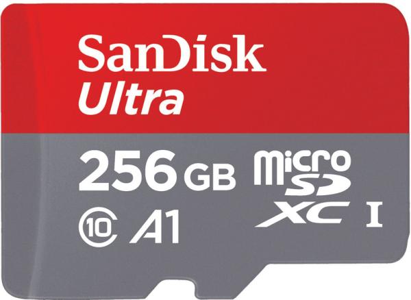 SanDisk Ultra/ micro SDHC/ 256GB/ 150MBps/ UHS-I U1 / Class 10/ + Adaptér