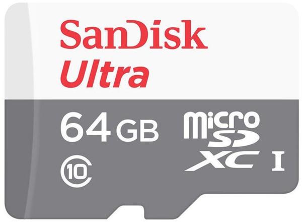 SanDisk Ultra/ micro SDXC/ 64GB/ 100MBps/ UHS-I U1 / Class 10