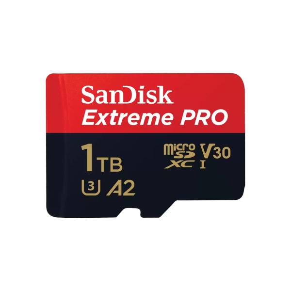 SanDisk Extreme PRO/ micro SDXC/ 1TB/ 200MBps/ UHS-I U3 / Class 10/ + Adaptér