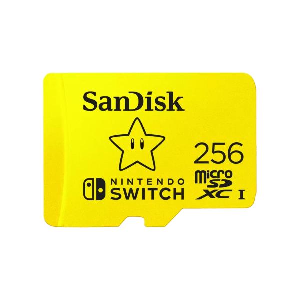 SanDisk Nintendo Switch/ micro SDXC/ 256GB/ 100MBps/ UHS-I U3 / Class 10