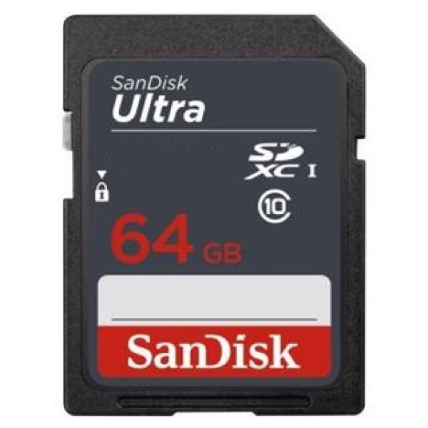 SanDisk Ultra/ SDXC/ 64GB/ UHS-I U1 / Class 10