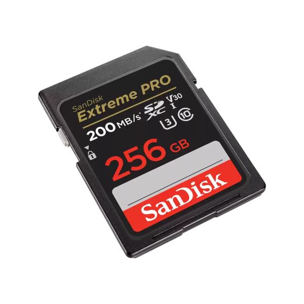 SanDisk Extreme PRO/ SDXC/ 256GB/ UHS-I U3 / Class 10 