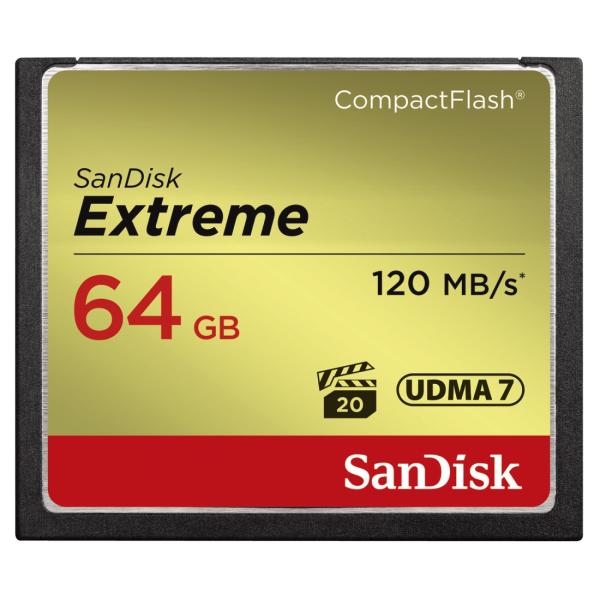 SanDisk Extreme/ CF/ 64GB/ 120MBps
