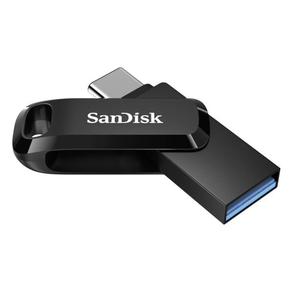 SanDisk Ultra Dual Drive Go/ 32GB/ 150MBps/ USB 3.1/ USB-A + USB-C/ Čierna