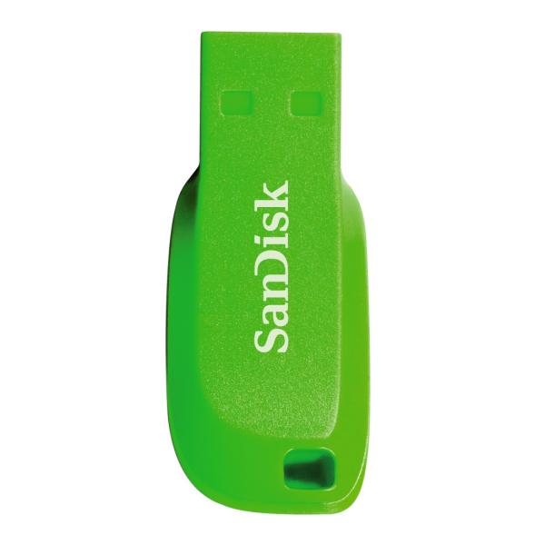 SanDisk Cruzer Blade/ 32GB/ USB 2.0/ USB-A/ Zelená