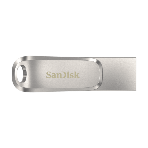 SanDisk Ultra Dual Drive Luxe/ 32GB/ 150MBps/ USB 3.1/ USB-A + USB-C/ Stříbrná 