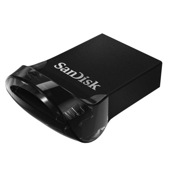 SanDisk Ultra Fit/ 128GB/ 130MBps/ USB 3.1/ USB-A/ Černá