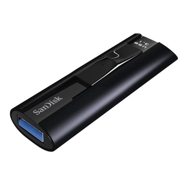 SanDisk Extreme PRO/ 256GB/ USB 3.1/ USB-A/ Čierna 