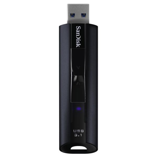 SanDisk Extreme PRO/ 256GB/ USB 3.1/ USB-A/ Čierna