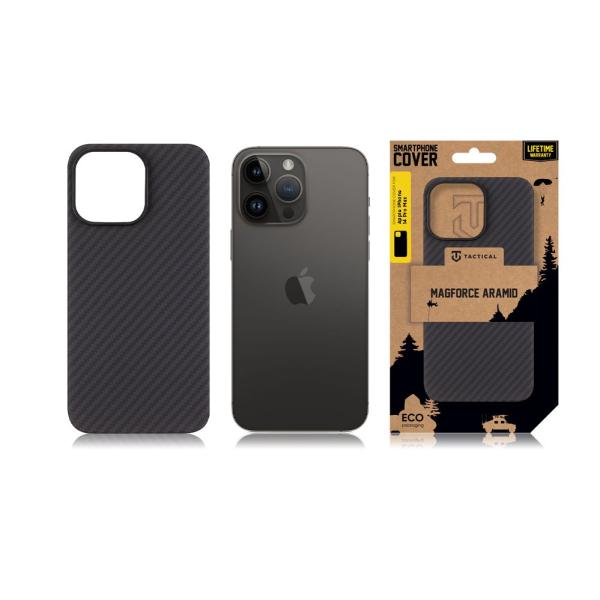 Tactical MagForce Aramid Kryt pre Apple iPhone 14 Pro Max Black 