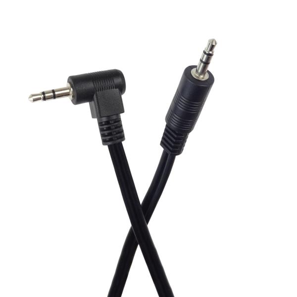 PremiumCord Kábel Jack 3.5mm 90 ° M / M 1, 5m 