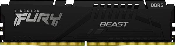 Kingston FURY Beast/ DDR5/ 128GB/ 5600MHz/ CL40/ 4x32GB/ Black