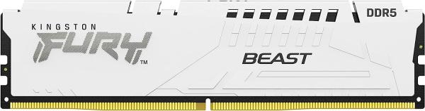 Kingston FURY Beast/ DDR5/ 128GB/ 5600MHz/ CL40/ 4x32GB/ White