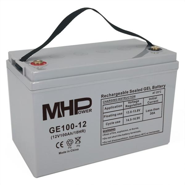 MHPower GE100-12 Gelový akumulátor 12V/ 100Ah