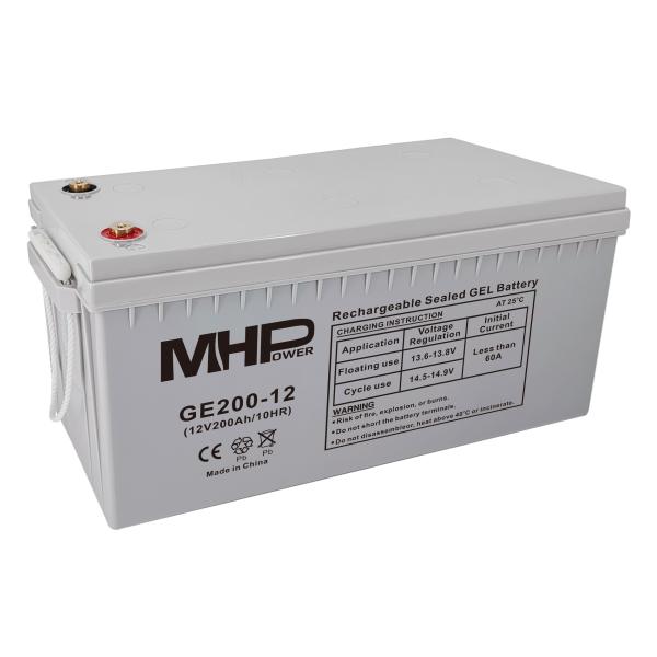 MHPower GE200-12 Gelový akumulátor 12V/ 200Ah