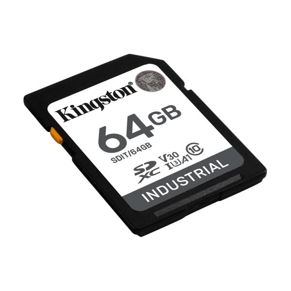 Kingston Industrial/ SDXC/ 64GB/ UHS-I U3 / Class 10 