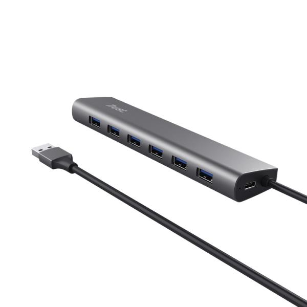 TRUST HALYX 7 PORT USB HUB 