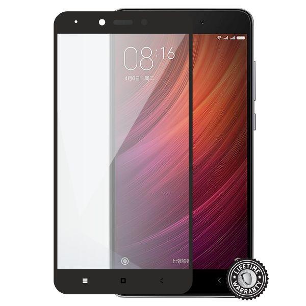 Screenshield ™ XIAOMI Redmi Note 4 Tempered Glass protection (full COVER black)