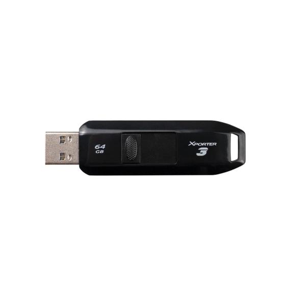 Patriot Xporter 3 Slider/ 64GB/ USB 3.2/ USB-A/ Černá