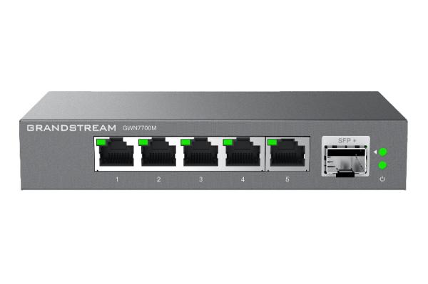 Grandstream GWN7700M Unmanaged Network Switch 5 2, 5Gb portů / 1 SFP+