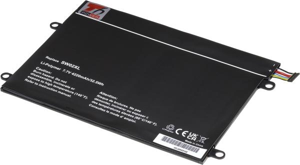 Batéria T6 Power HP X2 210 G2 Tablet, 4220mAh, 32Wh, 2cell, Li-pol