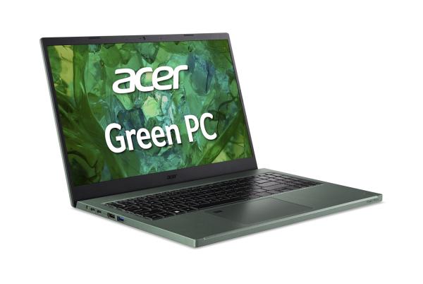 Acer Aspire/ Vero AV15-53P/ i7-1355U/ 15, 6"/ FHD/ 16GB/ 1TB SSD/ Iris Xe/ W11H/ Green/ 2R 