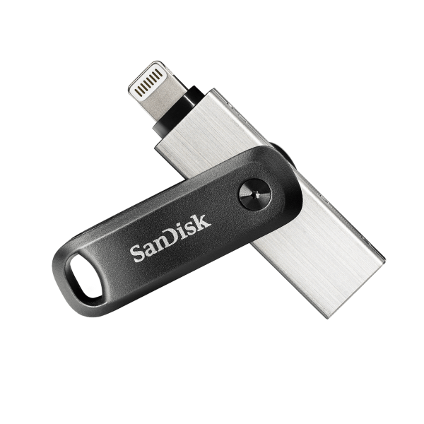 SanDisk iXpand Flash Drive Go/ 256GB/ USB 3.0/ Lightning + USB-A/ Čierna 