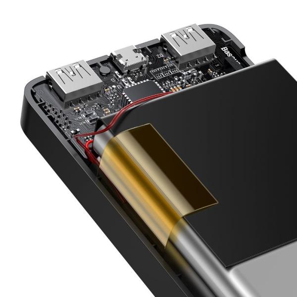 Baseus PPBD050001 Bipow Digital Display Powerbanka 10000mAh 15W Black 